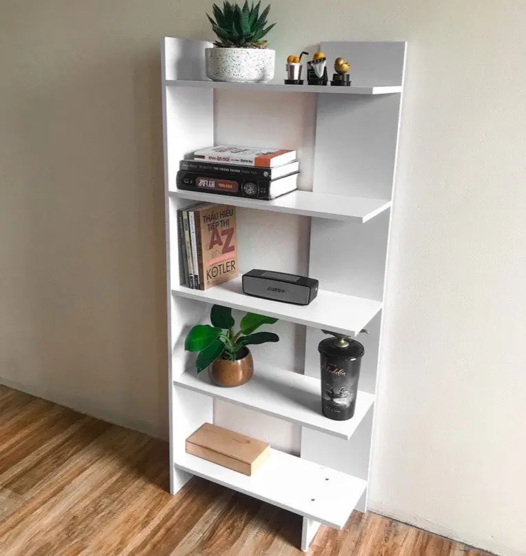 Kệ Gỗ 5 Tầng Đa Năng - Trang Trí Phòng Sang Trọng kệ  để
