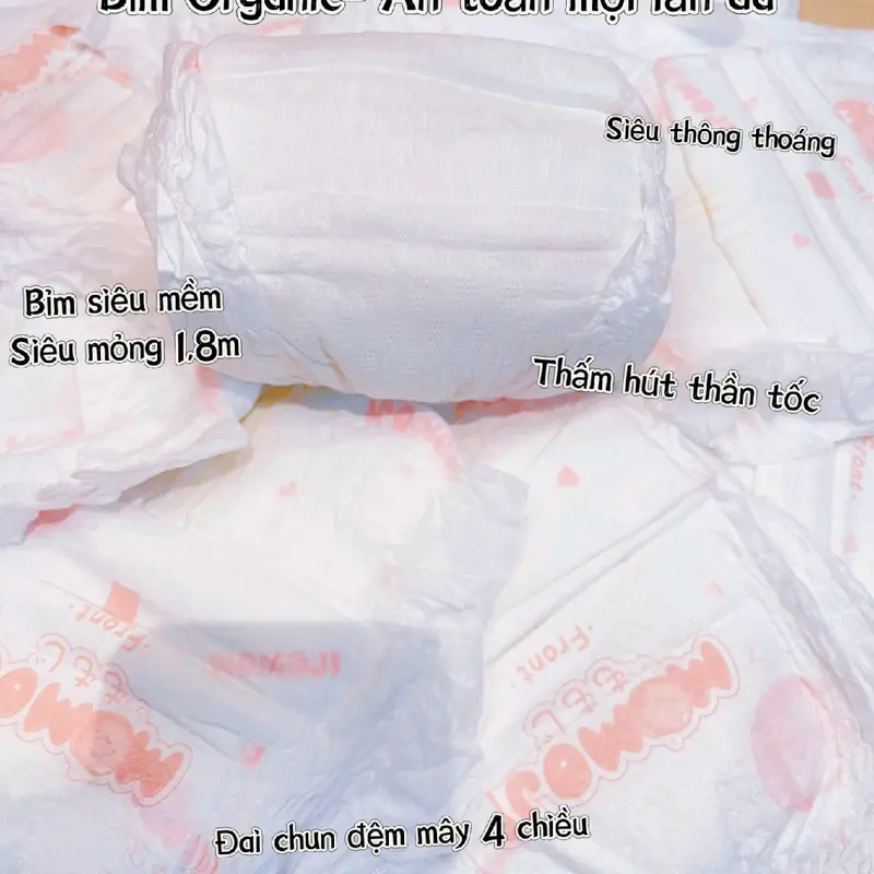 1 BỊCH BỈM MOMOJI TẶNG ÁO CHỐNG NẮNG CHO BÉ Nhộng Chũn 7