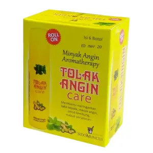 Tolak Angin Care Aromatherapy Roll On 10ml per Box isi 6 pc Botol / Minyak Angin Aromaterapi Tolak Angin