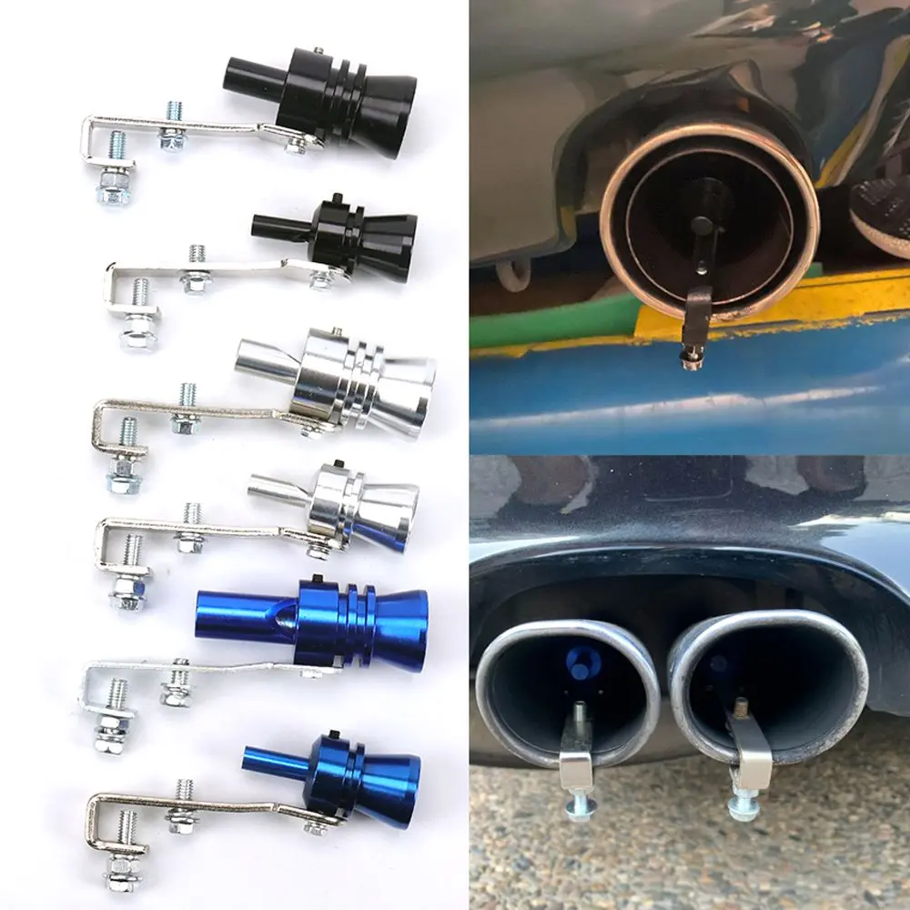 Universal Car Styling Tunning Exhaust Pipe Turbo Turbo Tail Whistle Turbo whistle Turbo Sound Whistle Muffler Exhaust Pipe Sound Simulator Car Turbo Sound Whistle Sound Whistle Simulator