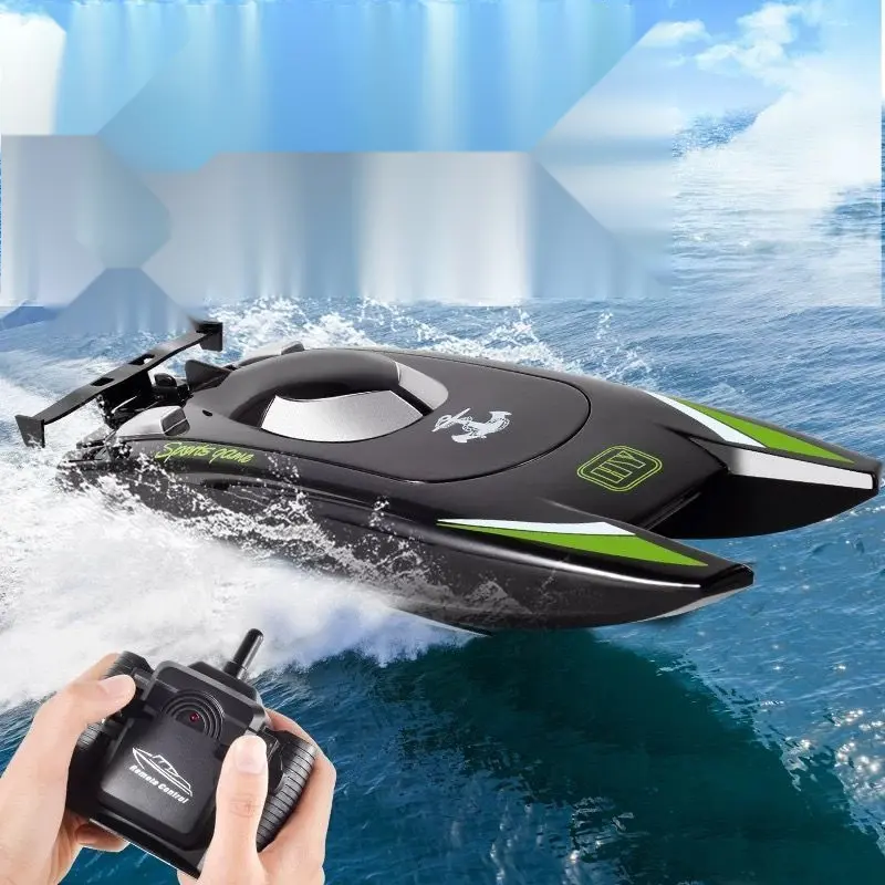 Remote-Control Ship Speedboat High-Speed Electric Children's Day Gift Toys Boy Ship Wireless Large Waterproof Model
