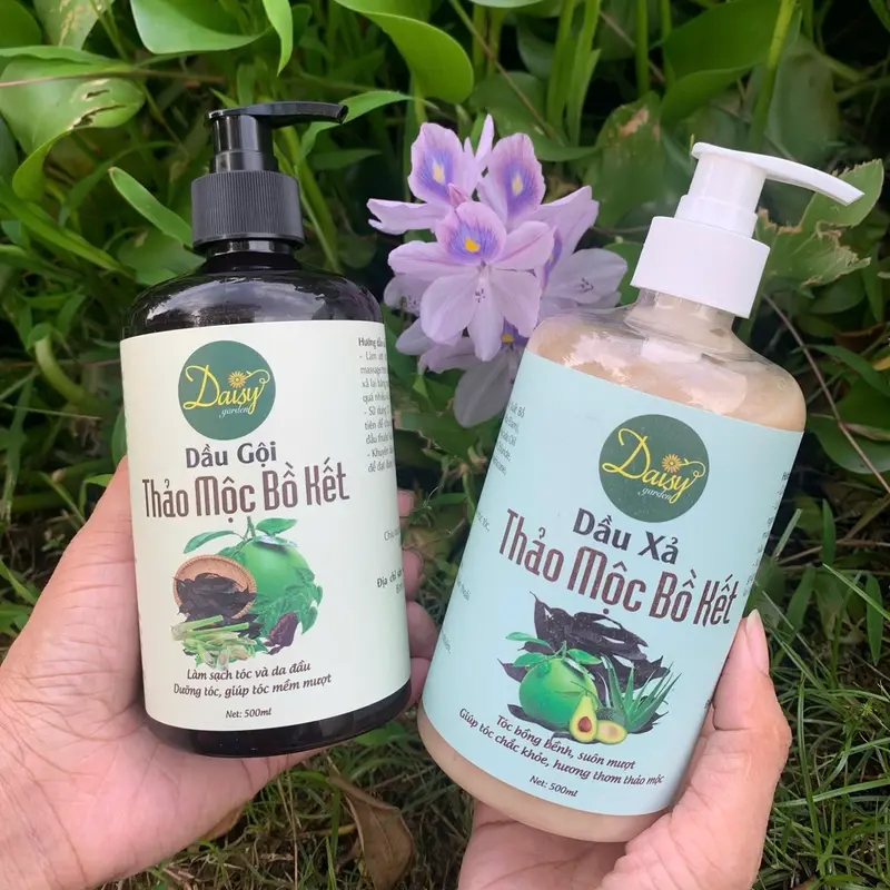 Combo 3 Gội Xả Xịt Daisy Garden giúp dưỡng tóc chắc khỏe, cải thiện tình trạng rụng tóc Nam Nữ 1