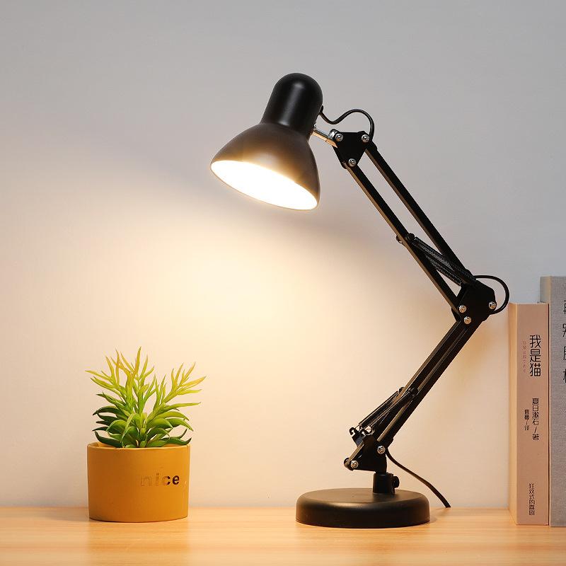 Đèn học để bàn có đế kẹp đèn học chống cận có khớp nối di chuyển linh hoạt HT Shop DN025