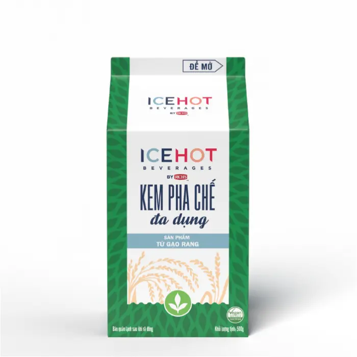 KEM BÉO THỰC VẬT RICH'S LÙN 500G - HÀNG CHÍNH HÃNG - KEM PHA CHẾ CAO CẤP 0