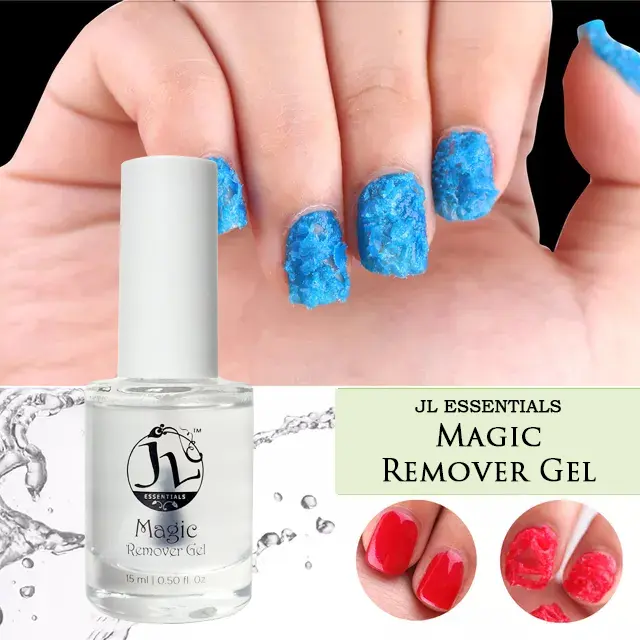JL Essentials Magic Gel Remover Burst Gel Soft Gel Remover Hurtless 19ml