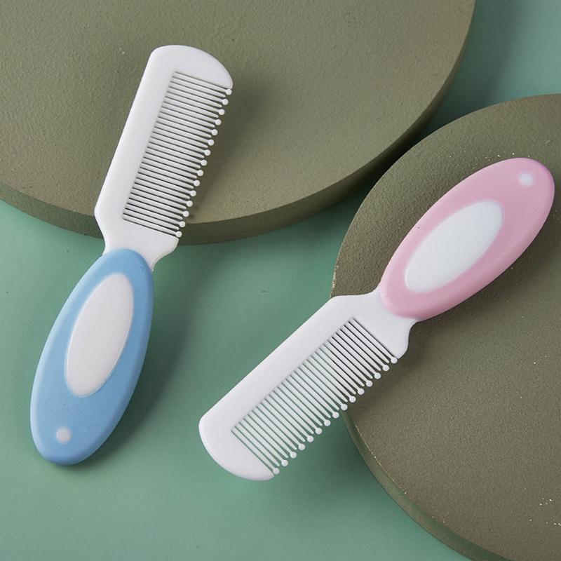 Product Introduction of Baby Hairbrush Comb Newborn Infant Toddlers Soft Hair Brush Head Massager Set Baby Kids Hair Care 3