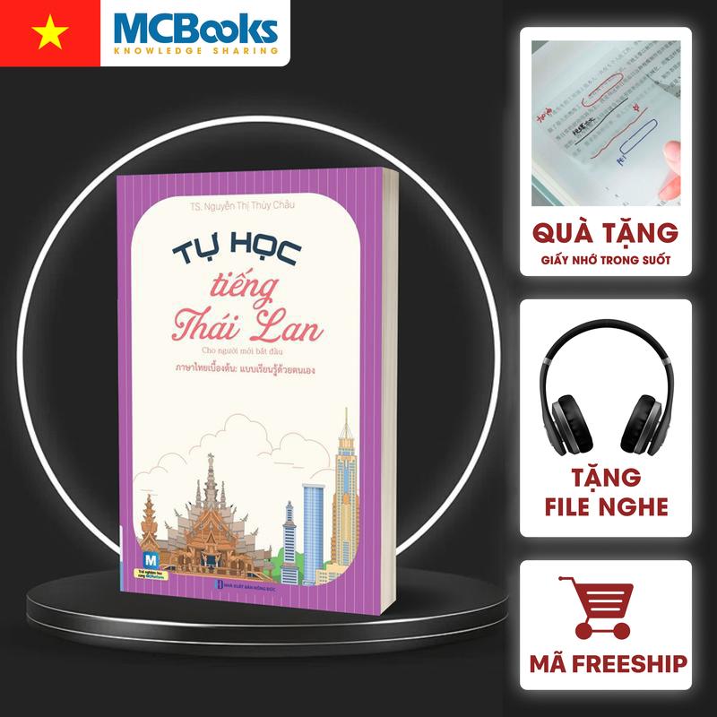 [MCBOOKS] Sách Tự Học Tiếng Thái Lan Cho Người Mới Bắt Đầu