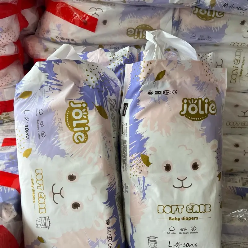 Bỉm jolie 2 bịch 100 miếng cho trẻ từ 6-23kg 2