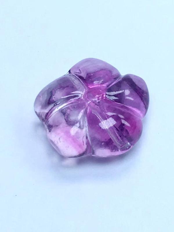 Rose Flower Design Pendant, Natural Crystal Pendant, DIY Pendant for Phone Chain, Car Chain, Bag Chain, Clothes Button, Jewelry Accessories 5