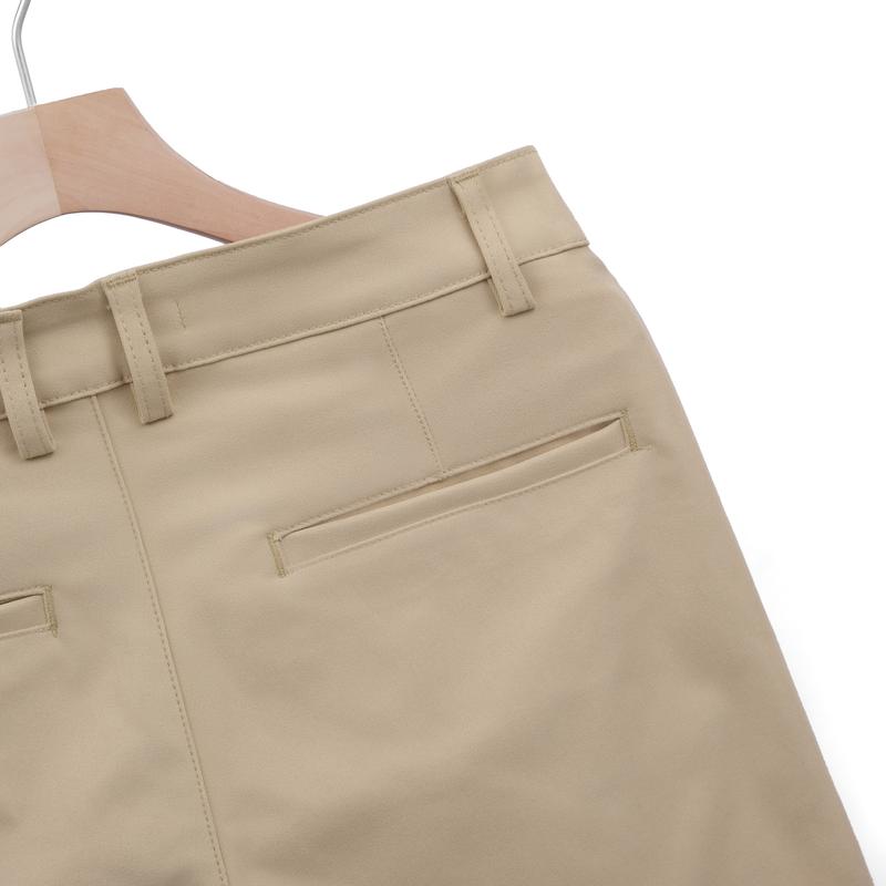 Quần short-Đùi Nam MRCHI form trên gối 2 Túi Trước và Túi Sau Vải Kaki Co Giản Cao Cấp trẻ Trung Năng Động Menswear Có Túi 4