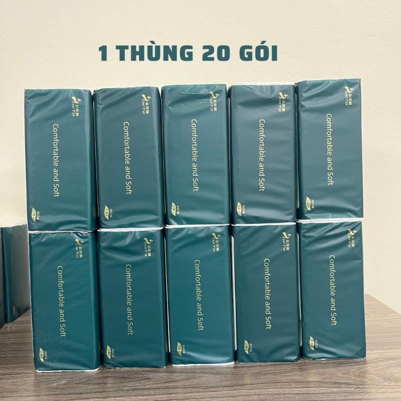 Thùng 20 Gói Giấy Ăn Rút Zhongxing - Giấy 5 lớp Siêu Dai Chuẩn Nội Địa Trung Quốc