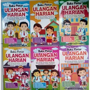 Buku Pintar Ulangan Harian Anak SD Kelas 1-6 Disertai Kunci Jawaban / Buku Soal Ulangan SD buku