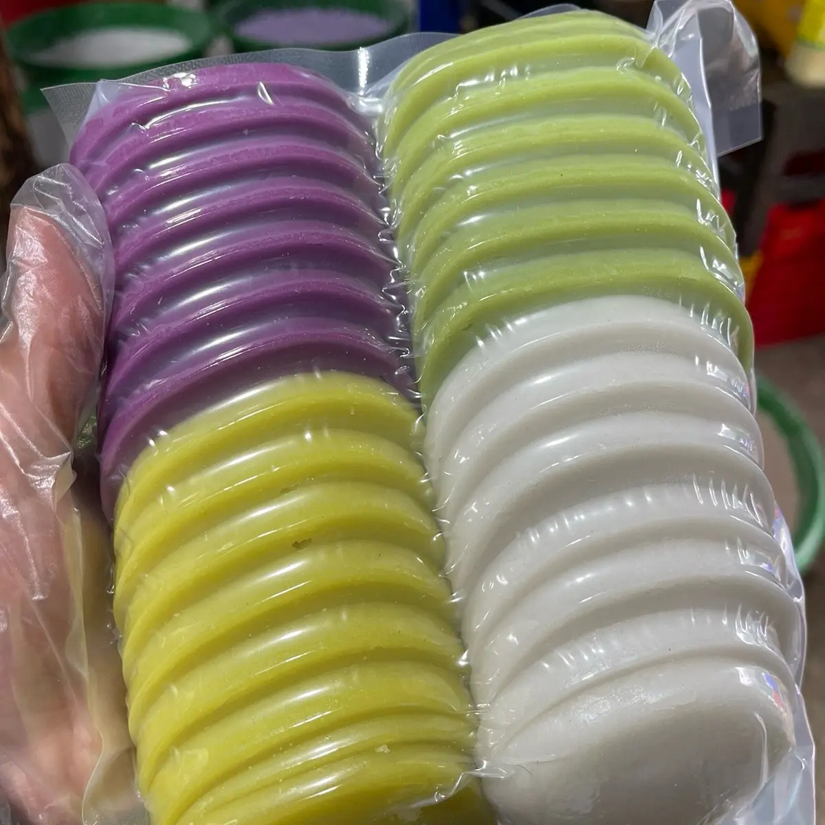 Bánh đá thái tay miếng to thủ công