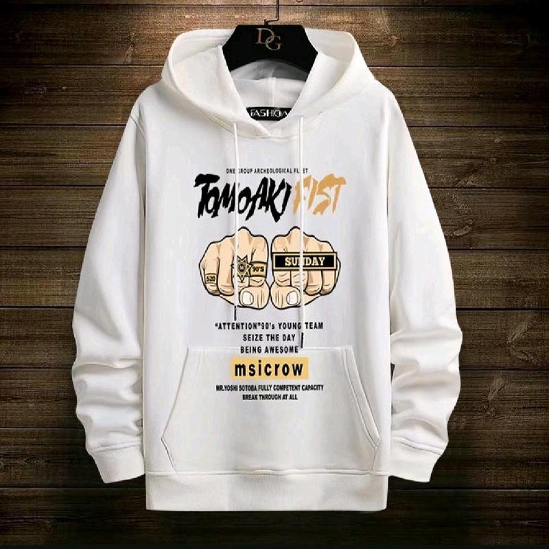 Product Introduction of ( hot) áo hoodie nam nữ . hình 5d quả đấm Menswear Dài Tay QUẢ ĐẤM 14