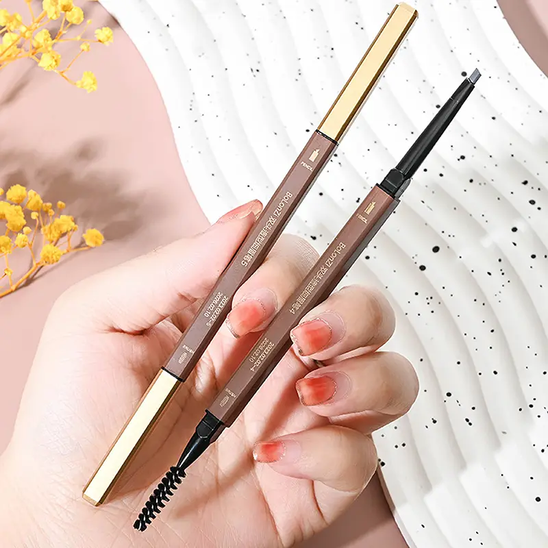 Double Head Eyebrow Pencil Long Lasting Waterproof 5 Colors Eyebrow Pen Tint Mascara Enhance Cosmetics Beauty Women Makeup