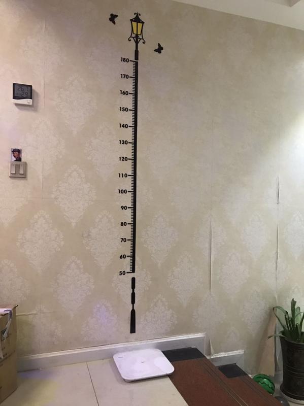Product Introduction of 3d Height Wall Stickers Baby Height Ruler Removable Children's Room Decoration Self-Adhesive Acrylic Stickers 9