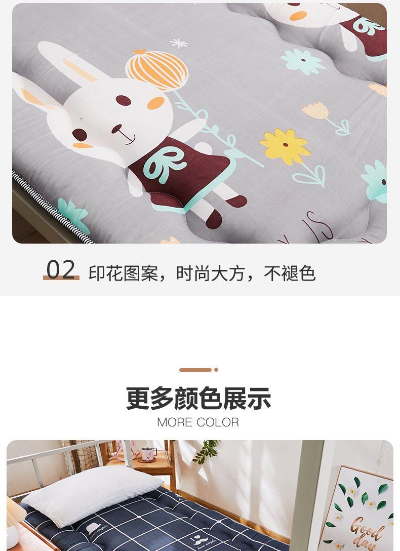 Product Introduction of Đệm Nệm, Hoạt Hình Đơn, Dày, Thích Hợp Cho Ký Túc Xá Sinh Viên Và Phòng Ngủ, 90 * 200, Nệm Nằm Trên Và Dưới, Chống Ẩm, Chất Liệu Tatami, Thích Hợp Cho Mẫu Giáo 12