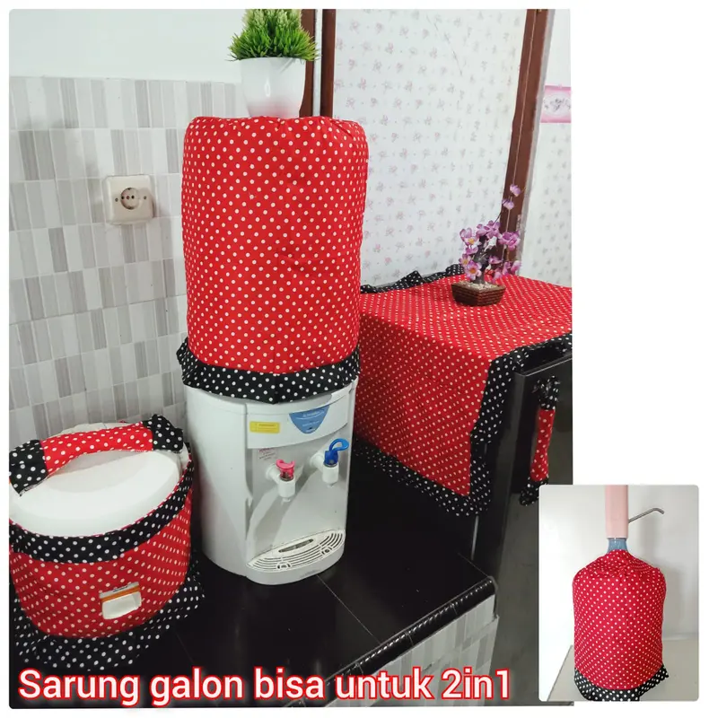 TUTUP KULKAS TUTUP GALON TUTUP MAGICOM 1 SET ANEKA MOTIF 7