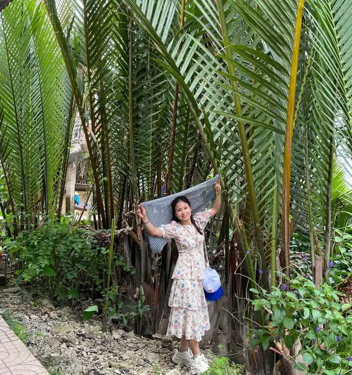 Váy Hoa Chất Vải Cát Hàn - Phong Cách Trẻ Trung _ Thanh lịch - Sang Trọng 2