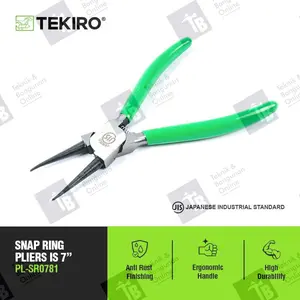 Tekiro Tang Snap Ring 7 Inch / Snap Ring Pliers 7" ES EB IS IB