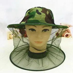 KLV Topi Mancing Jaring Camouflage Anti Nyamuk Lebah