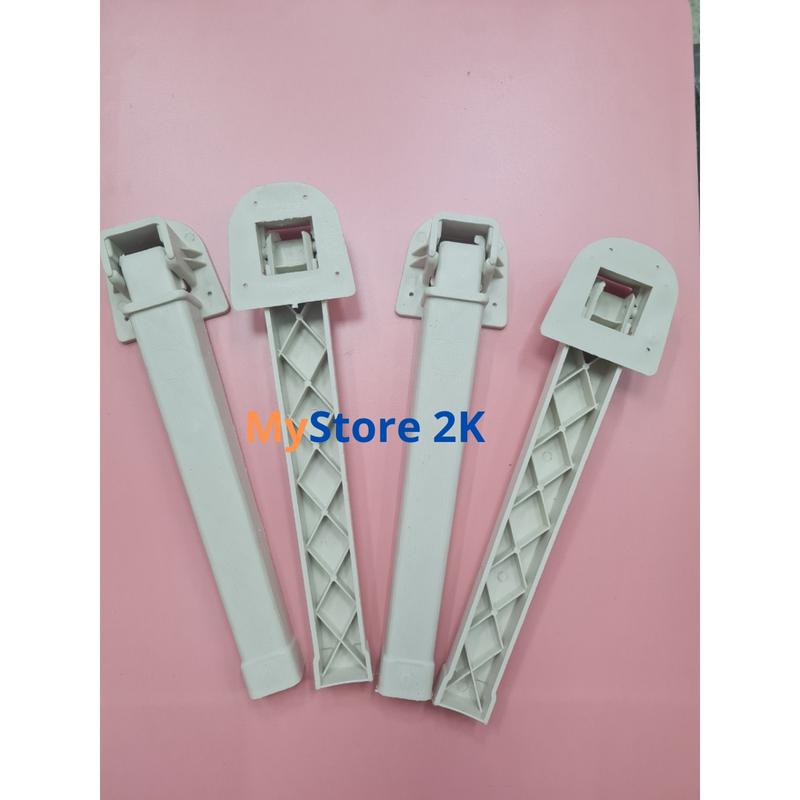 Product Introduction of Chân nhựa cứng, chân bàn gấp gọn tặng kèm ốc 6