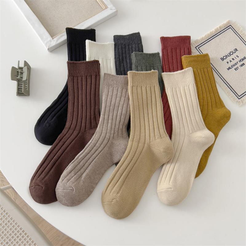 Thick Knit Cotton Socks: When Warmth Matters More Than Style