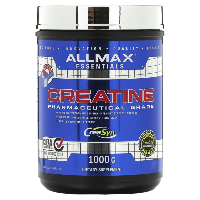 Bột Tăng sức mạnh Creatine, 1000g ôn max giúp đẩy khoẻ hơn tập trâu hơn, bột creatine Allmax - mrm nutrition 3
