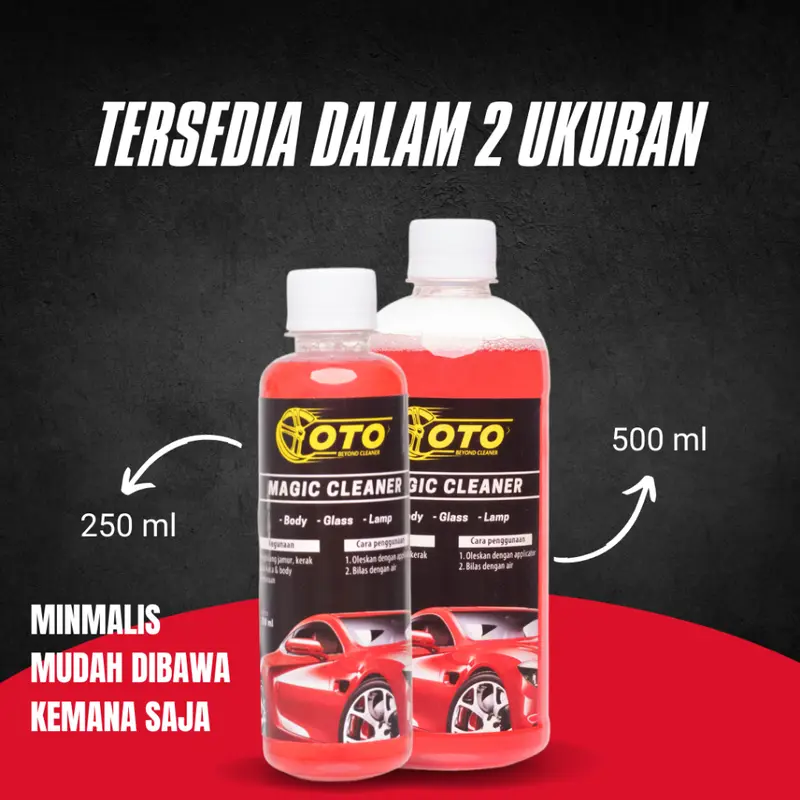 Cairan Pembersih Jamur Kaca dan Body Mobil - Free Applicator - Magic Cleaner - OTOCLNR ID - Pembersih Kerak Kaca dan Body - Penghilang Jamur Kaca - Pembersih Jamur Kaca - Penghilang Jamur Body - Pembersih Kerak Body - Pembersih Jamur Kaca Mobil Kendaraan 1