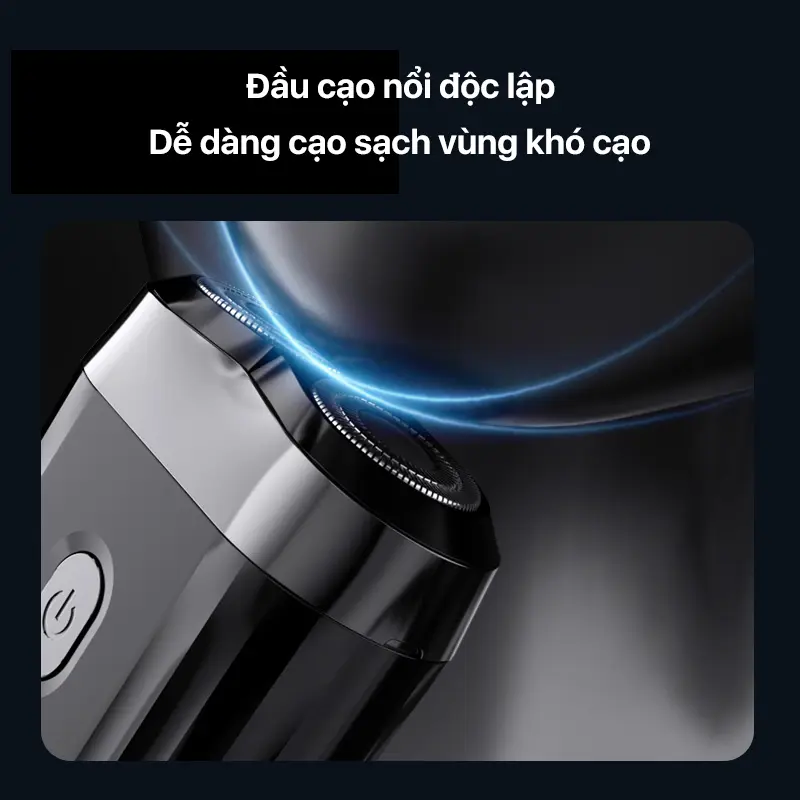 Máy Cạo Râu Enchen Mini 6, Lưỡi Kép Siêu Mỏng, Chống Thấm Nước IPX7, Cạo Râu Khô Và Ướt, Pin Có Thể Sử Dụng Lên Đến 6 Tháng, Bảo Hành Có Sẵn 4