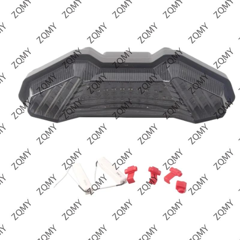 Motorcycle Integrated LED Tail Light E-Mark Turn Signal Taillight For Yamaha FZ09 MT09 2014 FZ-09 MT-09 6