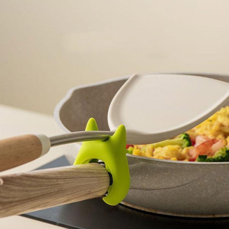 Product Introduction of Universal Storage Rack Household Stove Pot Spoon Pot Pan Holder Spatula Bracket Clip Heat Resist 21