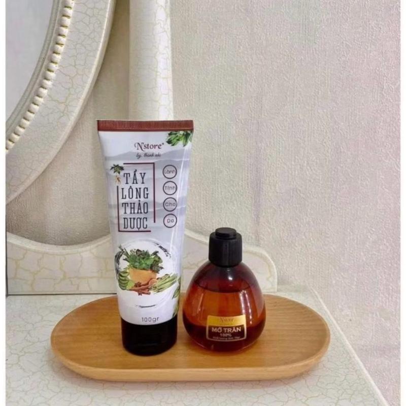  combo tẩy lông thanh nhi và mỡ trăn nstore 