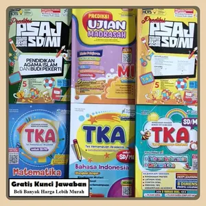 [ECERAN] BUKU SOAL PERSIAPAN UJIAN SEKOLAH & TKA KELAS 6 SD/MI, PENERBIT PUTRA NUGRAHA