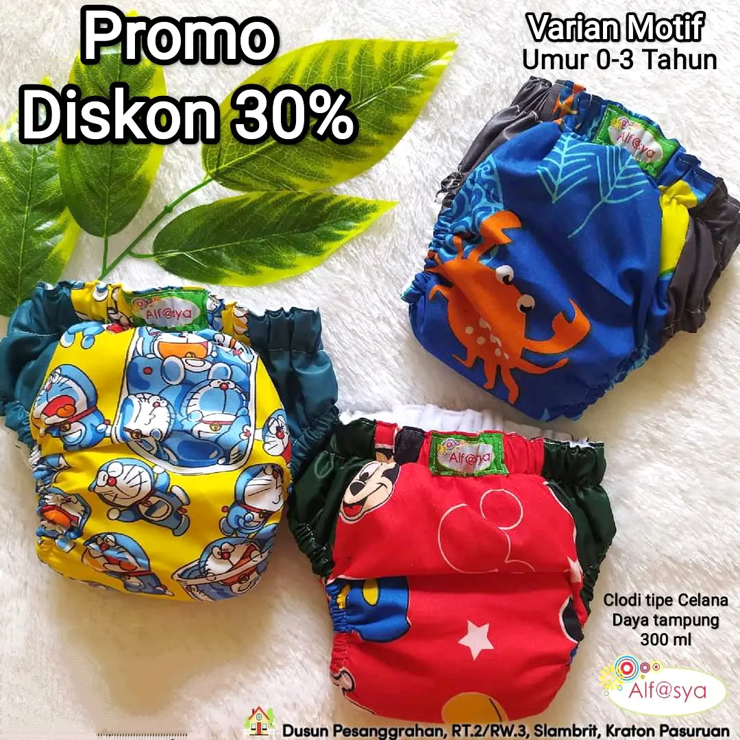 Popok Cuci ulang Popok Bayi Popok anak Clodi termurah