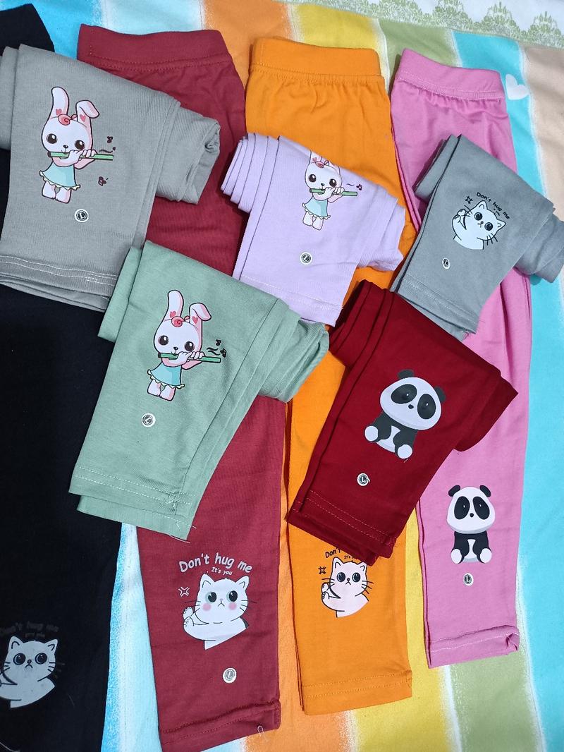 Product Introduction of Legging Anak  Motif Karakter Mix Variasi Bahan 100% Katun Impor / bawahan anak perempuan / legging anak murah berkualitas Impor Celana Fashion 2