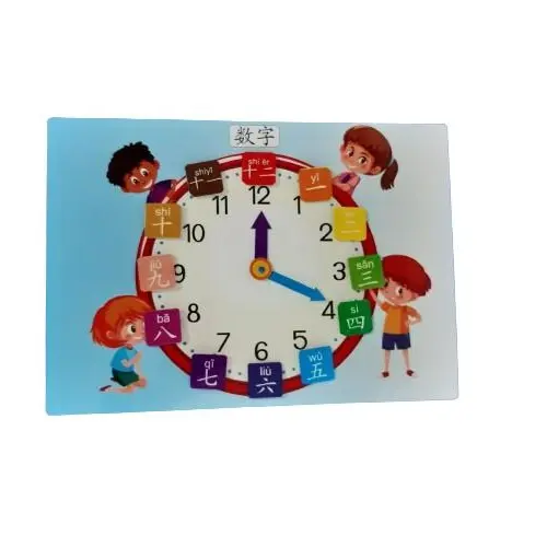 BUSY PAGE CHINESE NUMBER AND TIME 2