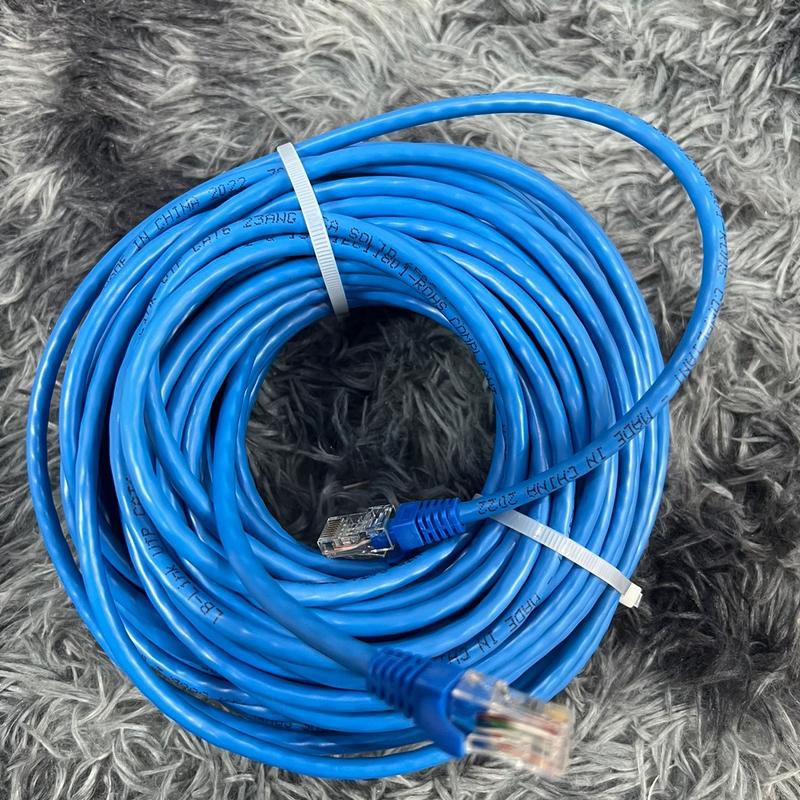 Dây Mạng CAT 6 bấm sẵn 2 đầu dài 5m 10m 15m 20m 30m 35m 40m 50m- Dây cáp mạng lan internet dùng cho PC camera trong nhà và ngoài trời