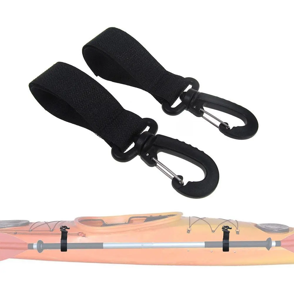 1 Pair Kayak Paddle Holder Paddle Webbing Holder Clip Kayak Paddle Accessories For SUP Paddle Board Inflatable Boat Paddle