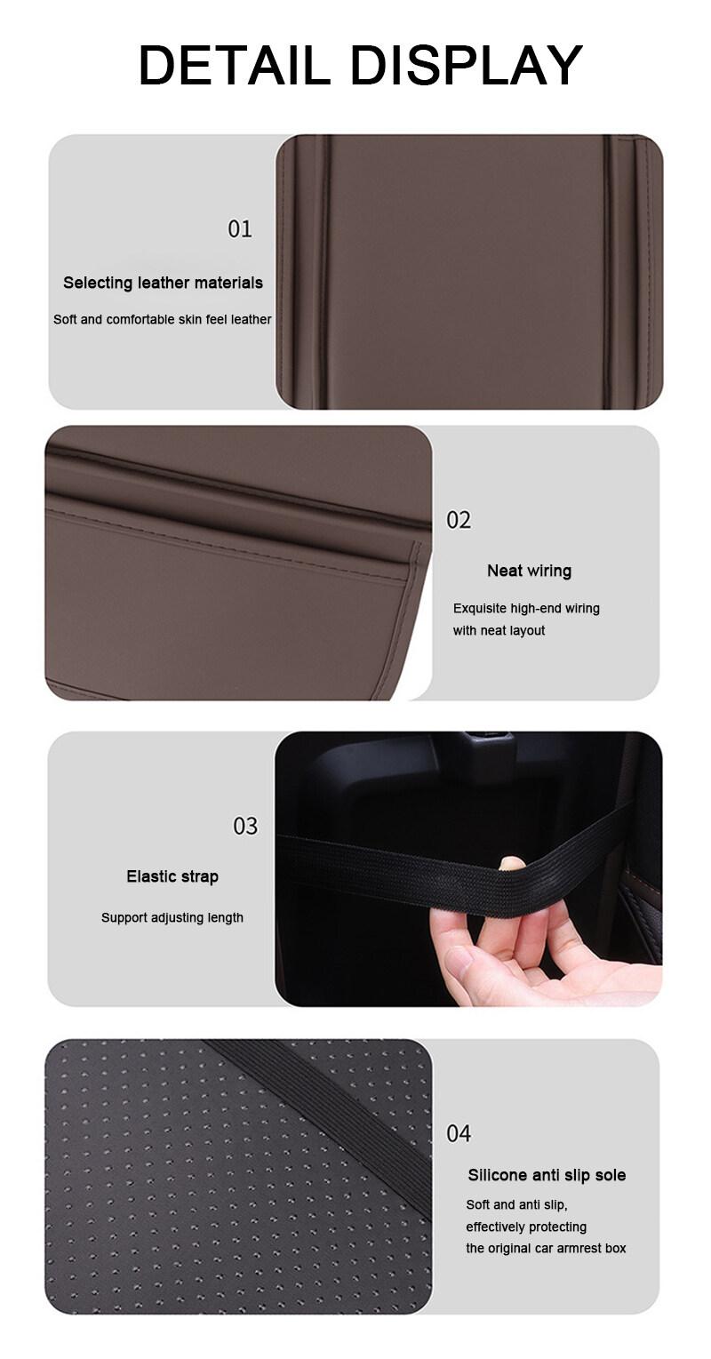 Product Introduction of Lexus Car Armrest Box Pad Leather Arm Rest Protection Cushion Cover For Lexus Is250 CT200h ES250 GS250 IS250 LX570 LX450d NX200t RC200t rx300 rx330 Interior Accessories 10