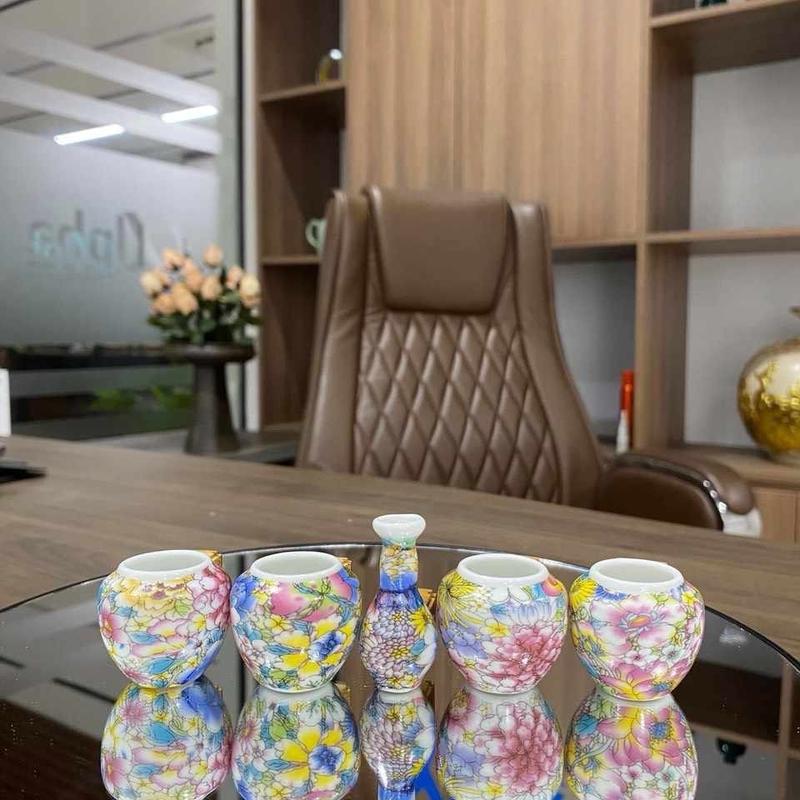 Bộ 5 chiếc cóng bách hoa lồng chim Vành khuyên hút mật ốc mít đã gắn sẵn tai có chốt tai