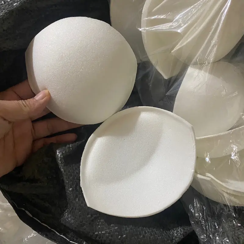 Đệm ngực xoài miếng lót ngực nữ mút xốp Đệm Màu trắng Bra 2