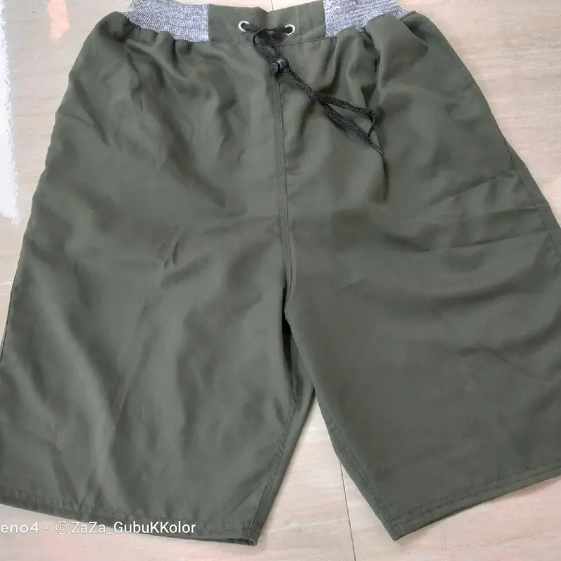 HARGA SPESIAL XL  CUMA 30RBan,,!! 4PCS CELANA PENDEK CHINOS AMERICAN DRILL..!! Shorts Pria Nyaman Santai Keren 5