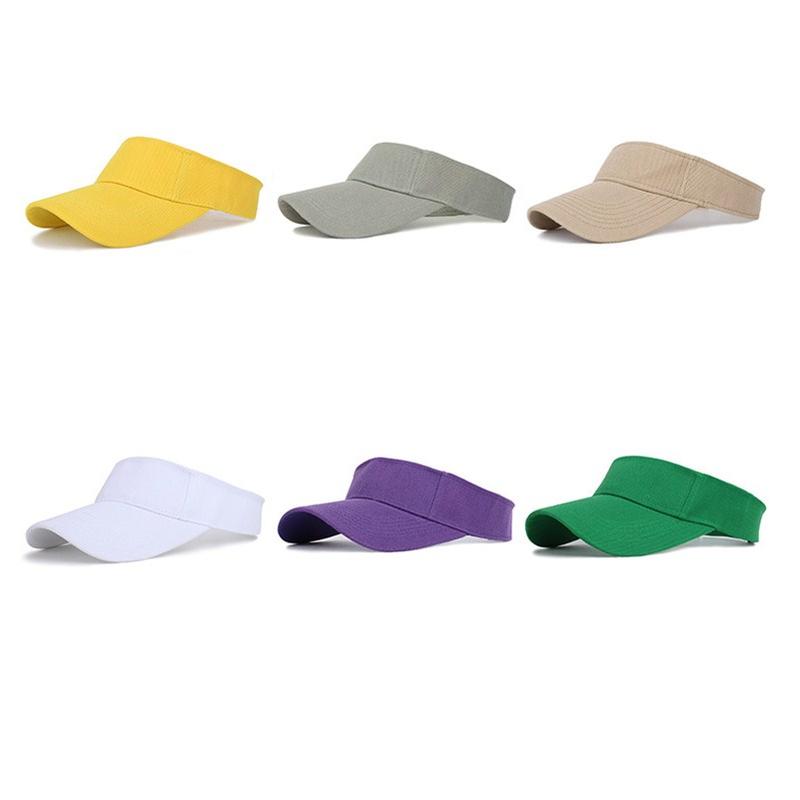 Product Introduction of Tennis Caps Unisex Men Women Summer Sun Hat Solid Color Breathable Sun Protection Outdoor Fishing Cycling Running Visor Caps 1