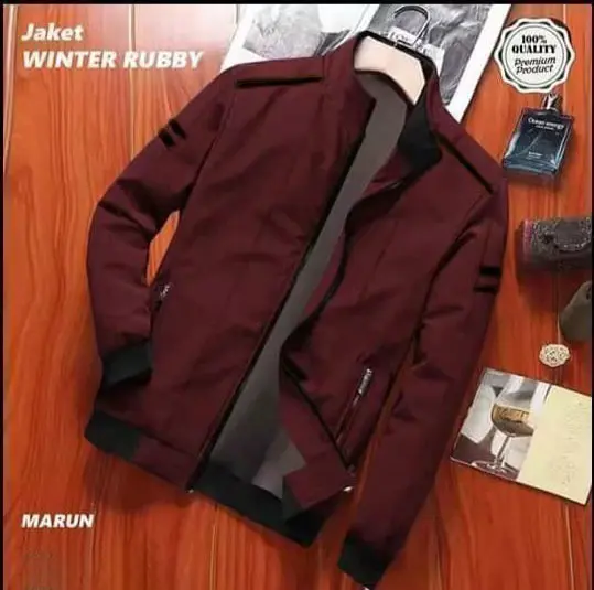 JAKET COWOK BOMBER BOLAK BALIK /JAKET PRIA TASLAN 2 IN 1 HARINGTON Casual Panjang 2