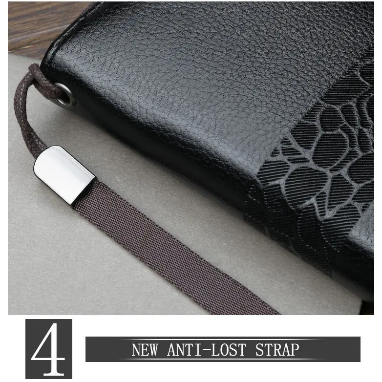 BAELLERRY 6085 Dompet Pria Wanita Panjang Bahan Kulit PU Leather Premium 7