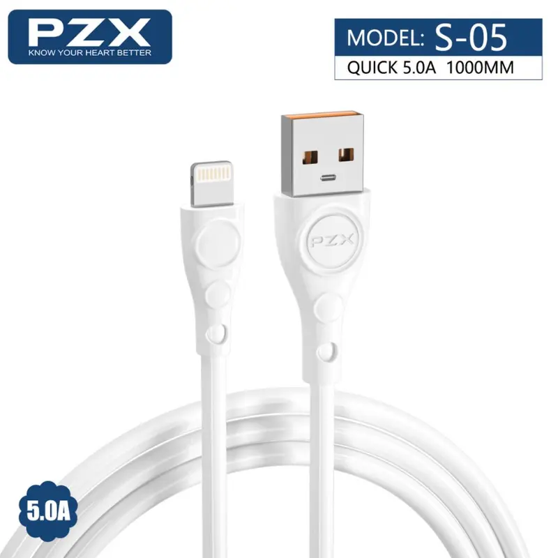 Củ Cáp Dây Sạc Nhanh PD 20W chính hãng PZX dành cho Ip 6 7 8 8plus X xsmax 11 12 13 14 pro proMax 7