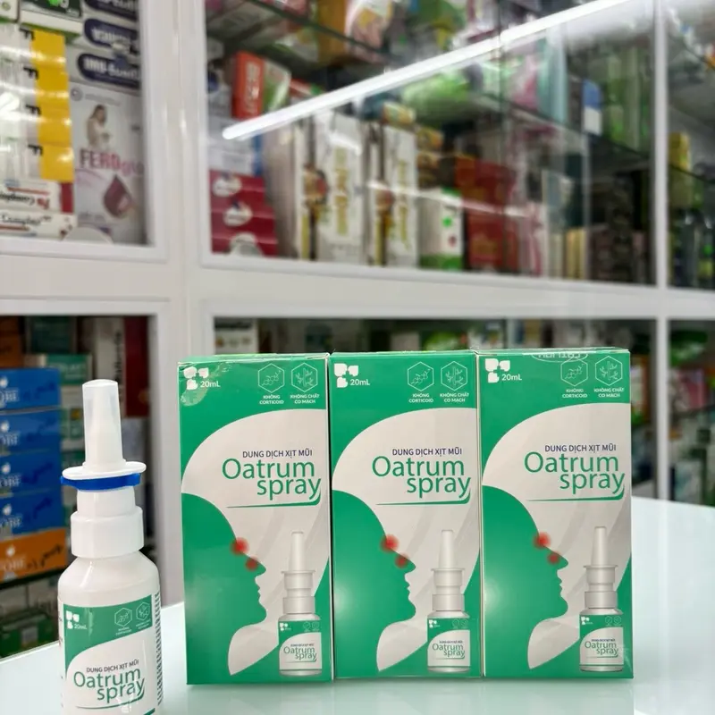 Dung dịch xịt mũi Oatrum Spray .                  . Dung dịch xịt mũi Oatrum Spray Baby hết sổ mũi nghẹt mũi - Chính hãng 5