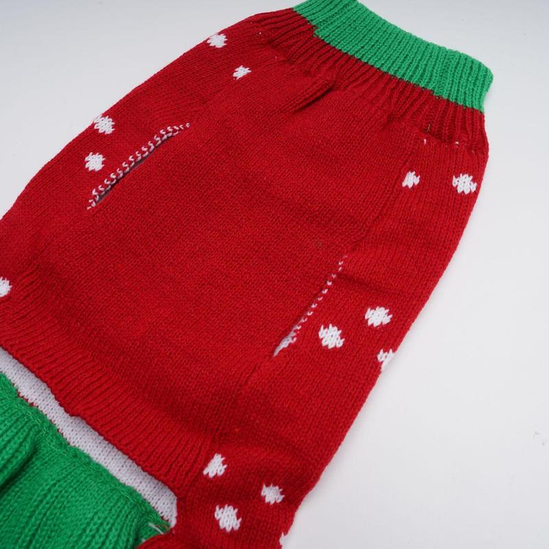 Product Introduction of Cute Tree Pattern Pet Sweater, 1 Count Comfortable Pet Clothes, Pet Clothing for Small Medium Large Dogs & Cats 4