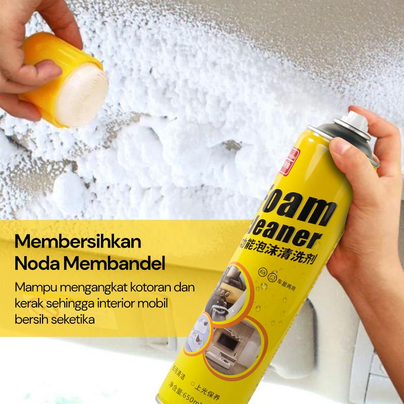 VOHAOCHAI Foam Cleaner Spray Car Interior Agent Cleaner 650ml 1
